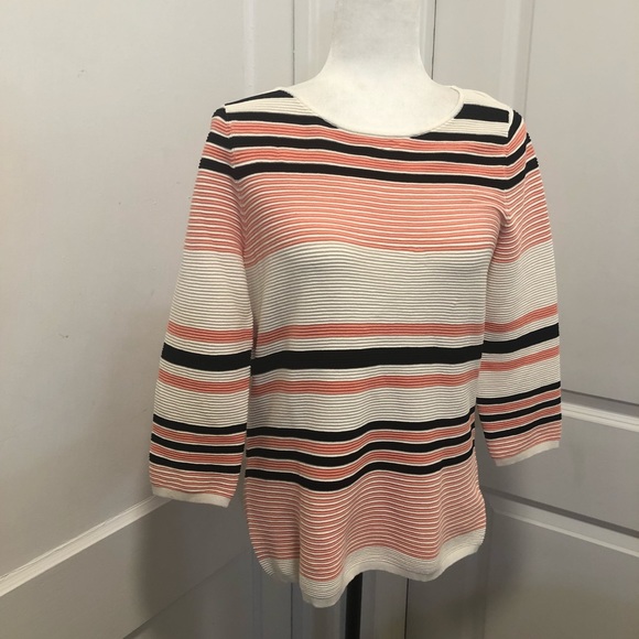 Talbots ladies nwt knitted sweater size medium petite - Picture 1 of 5